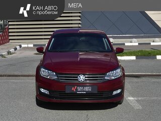 2019 Volkswagen Polo V Рестайлинг, красный, 1027000 рублей, вид 3