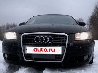 2007 Audi A3 II (8P) Рестайлинг 1, чёрный, 850000 рублей, вид 2