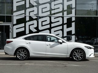 2017 Mazda 6 III (GJ) Рестайлинг, белый, 1678350 рублей, вид 5