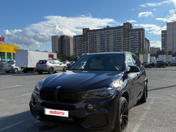 2015 BMW X5 40d III (F15), чёрный, 3000000 рублей