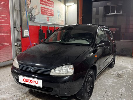 2011 Lada (ВАЗ) Kalina I, чёрный, 220000 рублей, вид 1