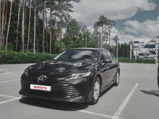 2018 Toyota Camry VIII (XV70), чёрный, 2500000 рублей, вид 5