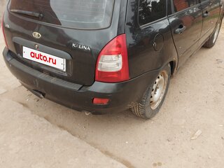 2012 Lada (ВАЗ) Kalina I, чёрный, 140000 рублей, вид 3