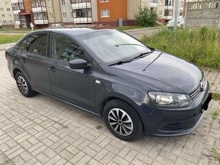 2013 Volkswagen Polo V, чёрный, 650000 рублей, вид 3