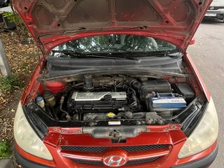 2006 Hyundai Getz I Рестайлинг, красный, 380000 рублей, вид 4