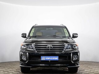 2015 Toyota Land Cruiser 200 Series Рестайлинг 1, чёрный, 4049000 рублей, вид 2