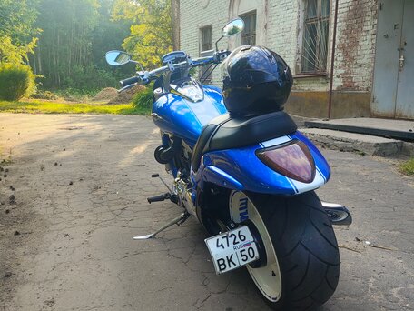 2007 Suzuki Boulevard M109R, синий, 1050000 рублей, вид 5