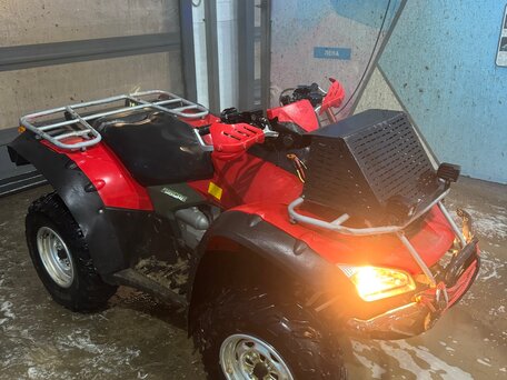 2008 Honda TRX 680 (Rincon), красный, 600000 рублей, вид 2