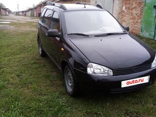 2012 Lada (ВАЗ) Kalina I, чёрный, 250000 рублей, вид 3