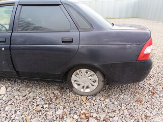 2007 Lada (ВАЗ) Priora I, чёрный, 220000 рублей, вид 4