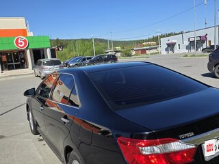 2012 Toyota Camry VII (XV50), чёрный, 1670000 рублей, вид 4