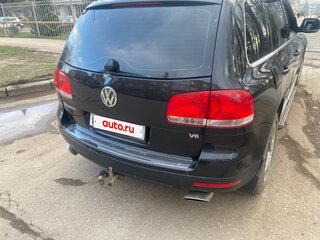 2005 Volkswagen Touareg I, чёрный, 800000 рублей, вид 3