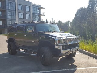 2007 Hummer H2 I, чёрный, 2650000 рублей, вид 3