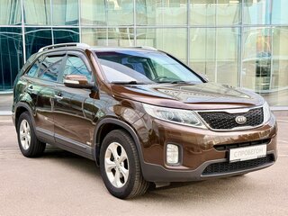 2013 Kia Sorento II Рестайлинг, коричневый, 1355000 рублей, вид 3