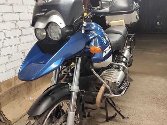 2001 BMW R 1150 GS, синий, 420000 рублей - вид 11