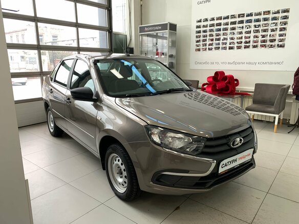 2019 Lada (ВАЗ) Granta I Рестайлинг, коричневый, 520000 рублей - вид 3