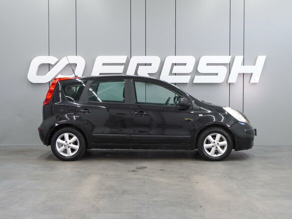 2008 Nissan Note I, чёрный - вид 4