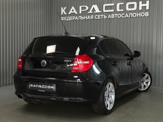 2011 BMW 1 серии 118i I (E81/E82/E87/E88) Рестайлинг, чёрный, 800000 рублей, вид 2