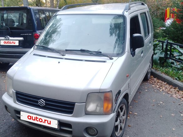 1999 Suzuki Wagon R+ I, серебристый, 290000 рублей