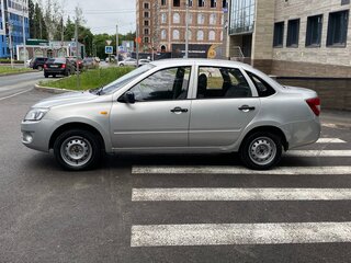 2014 Lada (ВАЗ) Granta I, серебристый, 300000 рублей, вид 5