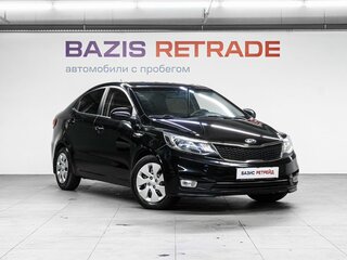 2015 Kia Rio III Рестайлинг, чёрный, 1159000 рублей, вид 3