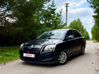 2008 Toyota Avensis II Рестайлинг, чёрный, 780000 рублей, вид 4