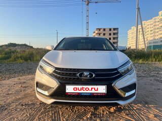 2024 Lada (ВАЗ) Vesta I Рестайлинг (NG), белый, 1250000 рублей, вид 2