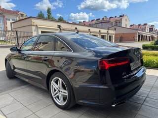 2016 Audi A6 IV (C7) Рестайлинг, чёрный, 2050000 рублей, вид 2