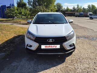 2021 Lada (ВАЗ) Vesta SW Cross I, белый, 990000 рублей, вид 2