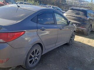 2016 Hyundai Solaris I Рестайлинг, серый, 480000 рублей, вид 2