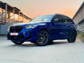 2022 BMW X3 M Competition I (F97) Рестайлинг, синий, 7650000 рублей, вид 1