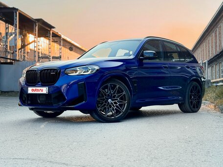 2022 BMW X3 M Competition I (F97) Рестайлинг, синий, 7490000 рублей, вид 1