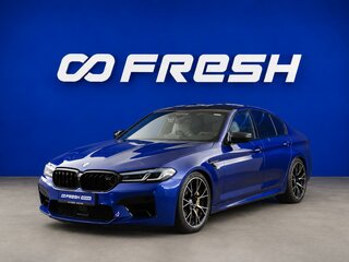 2020 BMW M5 Competition VI (F90) Рестайлинг, синий, 11386055 рублей, вид 5