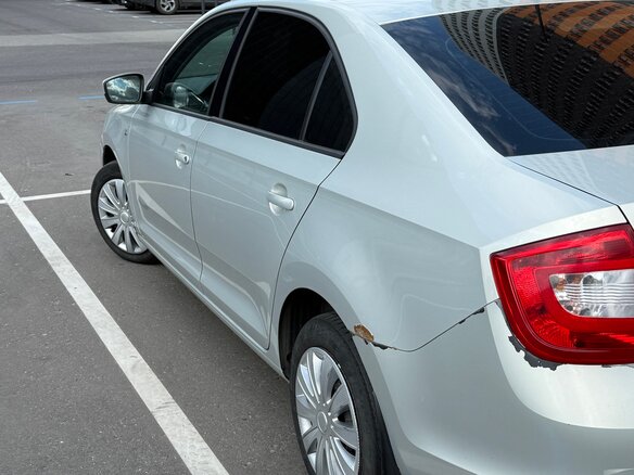 2015 Skoda Rapid I, серый - вид 5