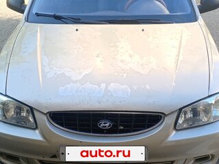 2004 Hyundai Accent ТагАЗ II, бежевый, 250000 рублей, вид 1