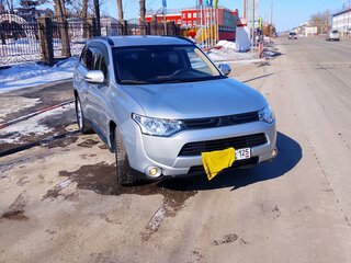 2012 Mitsubishi Outlander III, серебристый, 1457000 рублей, вид 2