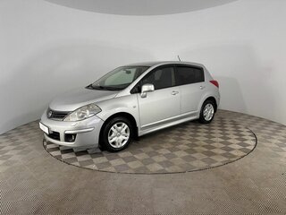 2010 Nissan Tiida I Рестайлинг, серебристый, 400600 рублей, вид 1