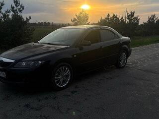 2007 Mazda 6 I (GG) Рестайлинг, чёрный, 410000 рублей, вид 1