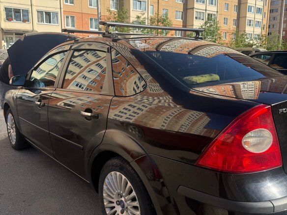 2007 Ford Focus II, чёрный, 350000 рублей - вид 3