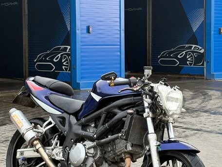 2005 Suzuki SV 400, синий, 168000 рублей, вид 1
