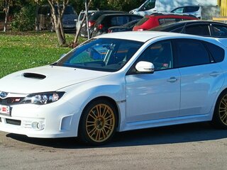 2008 Subaru Impreza WRX STi III, белый, 2750000 рублей, вид 3