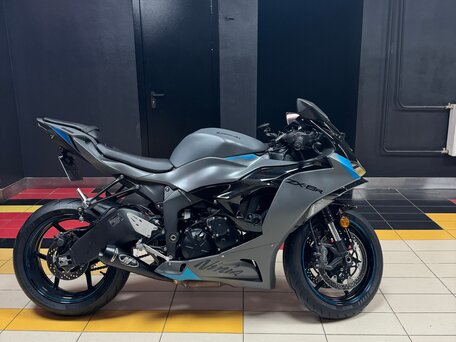 2024 Kawasaki ZX-6R Ninja, серый, 1400000 рублей, вид 2