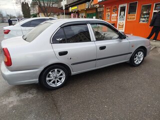 2008 Hyundai Accent ТагАЗ II, серебристый, 315000 рублей, вид 2