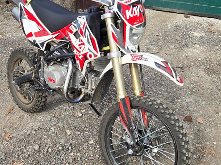 2019 Kayo Basic TT140, белый, 70000 рублей, вид 2