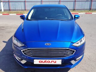 2016 Ford Fusion (North America) II Рестайлинг, синий, 1200000 рублей, вид 2