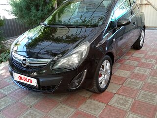2012 Opel Corsa D Рестайлинг II, чёрный, 690000 рублей, вид 1