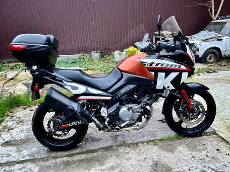 2011 Suzuki V-Strom DL 650, чёрный, 420000 рублей, вид 3