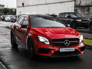 2018 Mercedes-Benz GLA AMG 45 AMG I (X156) Рестайлинг, красный, 2995619 рублей, вид 5