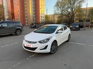 2014 Hyundai Elantra V (MD) Рестайлинг, белый, 830000 рублей, вид 1