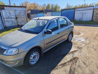 2011 Renault Logan I Рестайлинг, бежевый, 560000 рублей, вид 2